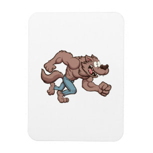 Magnet Flexible Loup-garou en course