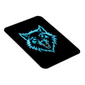 Magnet Flexible Loup Néon (Côté Droit)