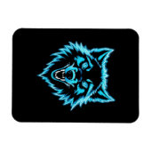Magnet Flexible Loup Néon (Horizontal)
