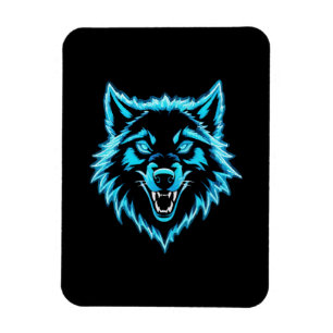 Magnet Flexible Loup Néon