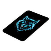 Magnet Flexible Loup Néon (Côté Gauche)