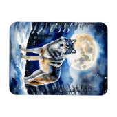 Magnet Flexible Loup sauvage (Horizontal)