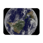 Magnet Flexible L'Ouragan Sandy Le Long De La Côte Est Des États-U (Horizontal)