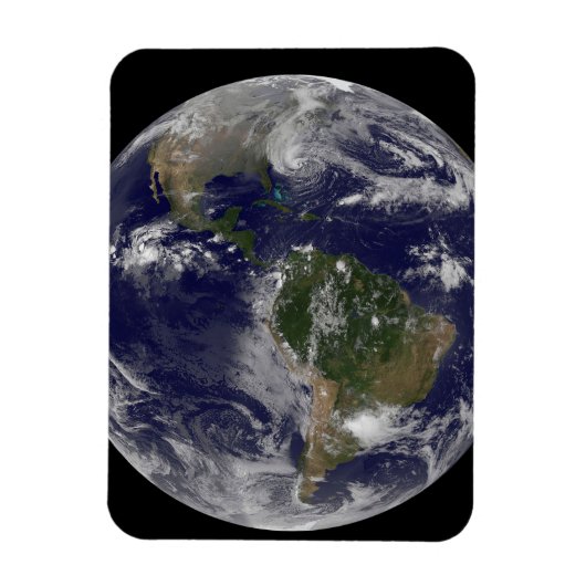 Magnet Flexible L'Ouragan Sandy Le Long De La Côte Est Des États-U (Vertical)