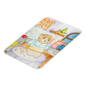 Magnet Flexible L'ours fait cuire du pain d'épices (Côté Gauche)