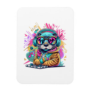 Magnet Flexible loutre Dj ambiance 90
