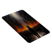 Magnet Flexible L'Outsider : Art abstrait dramatique (Côté Droit)