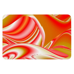 Magnet Flexible Love and Gold Abstrait 3D Rainbowart