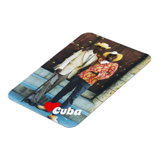 Magnet Flexible Love Cuba, Cuban Men (Côté Gauche)