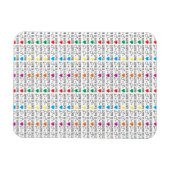 Magnet Flexible LOVE est LOVE égalité citation dans les couleurs a (Horizontal)