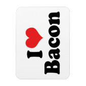 Magnet Flexible Love Heart Bacon (Vertical)