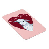 Magnet Flexible Love Lambs (Côté Droit)