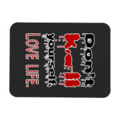 Magnet Flexible Love Life (Horizontal)