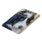Magnet Flexible Love My Bernedoodle (Côté Gauche)