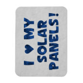 Magnet Flexible Love My Solar Panels (Vertical)