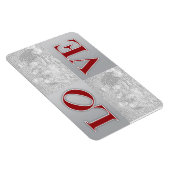 Magnet Flexible LOVE Philadelphia Enregistrer la date Custom Magne (Côté Droit)