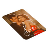 Magnet Flexible LOVE Photo personnalisée (Côté Droit)