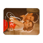 Magnet Flexible LOVE Photo personnalisée (Horizontal)