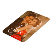 Magnet Flexible LOVE Photo personnalisée (Côté Gauche)