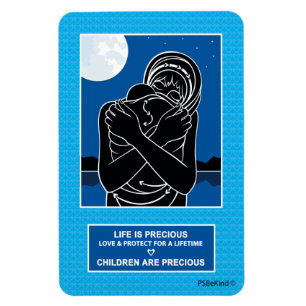 Magnet Flexible Love & Protect 2_Aimant flexible 4"x6"