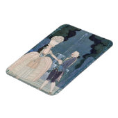 Magnet Flexible Love under the Fountain, illustration pour 'Fetes  (Côté Gauche)