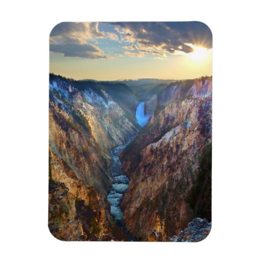 Magnet Flexible Lower Falls from Artist's Point (Vertical)