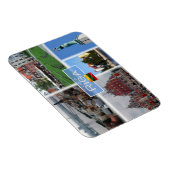 Magnet Flexible LT Lituanie Lettonie Lietuva - Riga - (Côté Droit)