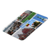 Magnet Flexible LT Lituanie Lettonie Lietuva - Riga - (Côté Gauche)