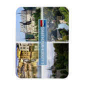 Magnet Flexible LU Luxembourg - Alzette - Château de Vianden - (Vertical)