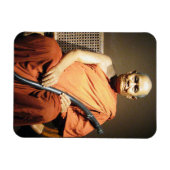 Magnet Flexible Luang Poo Cha Subhaddho ... Moine bouddhiste (Horizontal)