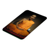 Magnet Flexible Luang Por Kasem Khemako ... Moine bouddhiste (Côté Gauche)