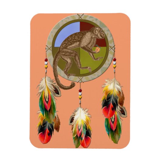 Magnet Flexible Lucky Dream Monkey (Vertical)