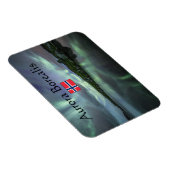 Magnet Flexible Lueurs boréales Norvège (Côté Droit)
