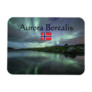 Magnet Flexible Lueurs boréales Norvège