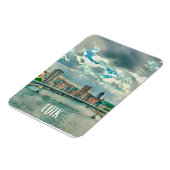 Magnet Flexible Luik Belgique Photo Vintage (Côté Gauche)