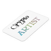 Magnet Flexible Lumière de l'artiste Crypto (Côté Gauche)