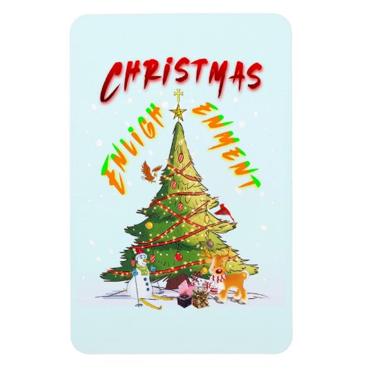 Magnet Flexible Lumière de Noël (Vertical)