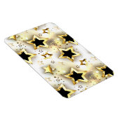 Magnet Flexible Lumière transparente avec étoiles or (Côté Droit)