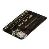 Magnet Flexible Lumières brillantes de pot de Mason rustique (Côté Gauche)