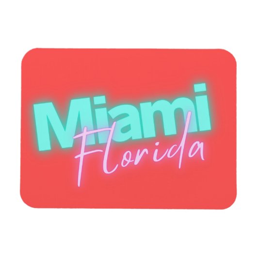 Magnet Flexible Lumières de New Miami (Horizontal)