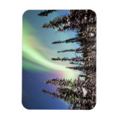 Magnet Flexible Lumières du Nord | Parc national de Denali (Vertical)