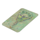 Magnet Flexible Luna Moth moon design par Renee Lavoie (Côté Gauche)