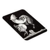 Magnet Flexible Lune céleste ciel Univers Dieu Nuit Illustration (Côté Droit)