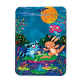 Magnet Flexible Lune d'automne (Vertical)