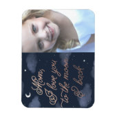 Magnet Flexible Lune et retour Fête des mères (Vertical)