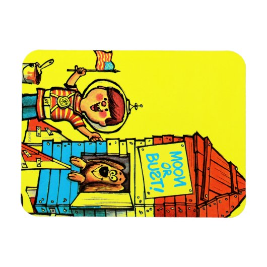 Magnet Flexible Lune ou Buste ! (Horizontal)