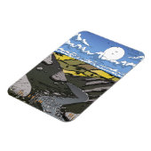 Magnet Flexible Lune sur la vallée (Côté Gauche)