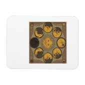 Magnet Flexible Lune Whimsigoth Classique (Horizontal)