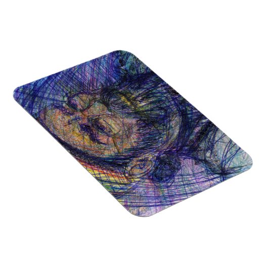 Magnet Flexible Luther Hampton Self Portrait (Côté Droit)