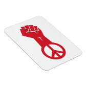 Magnet Flexible Lutter pour la paix (Côté Droit)